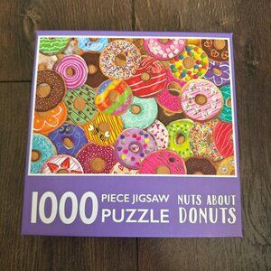 1000 piece Puzzle Nuts about Donuts